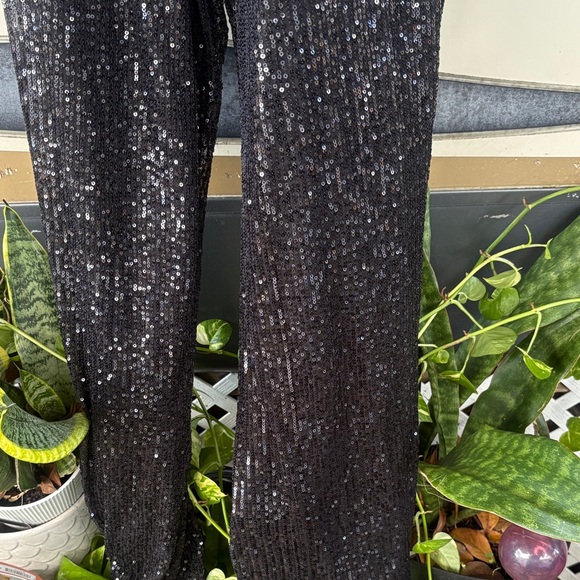 New York & Company Black Sequin Pants - Picture 8 of 8
